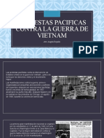 Protestas Pacificas Contra La Guerra de Vietnam