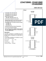 CD4073BMS, CD4081BMS CD4082BMS: Pinout Features