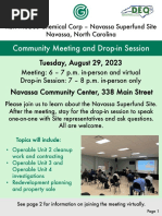 Navassa Aug 2023 - Community Meeting Flyer Final