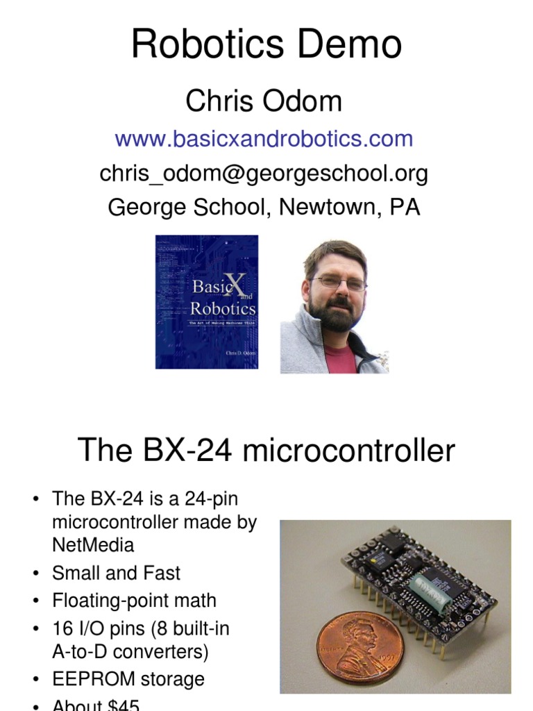 BX-24 Microcontroller Overview | PDF | Signal (Electrical Engineering ...