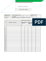 Lista de Cotejo 1º2º