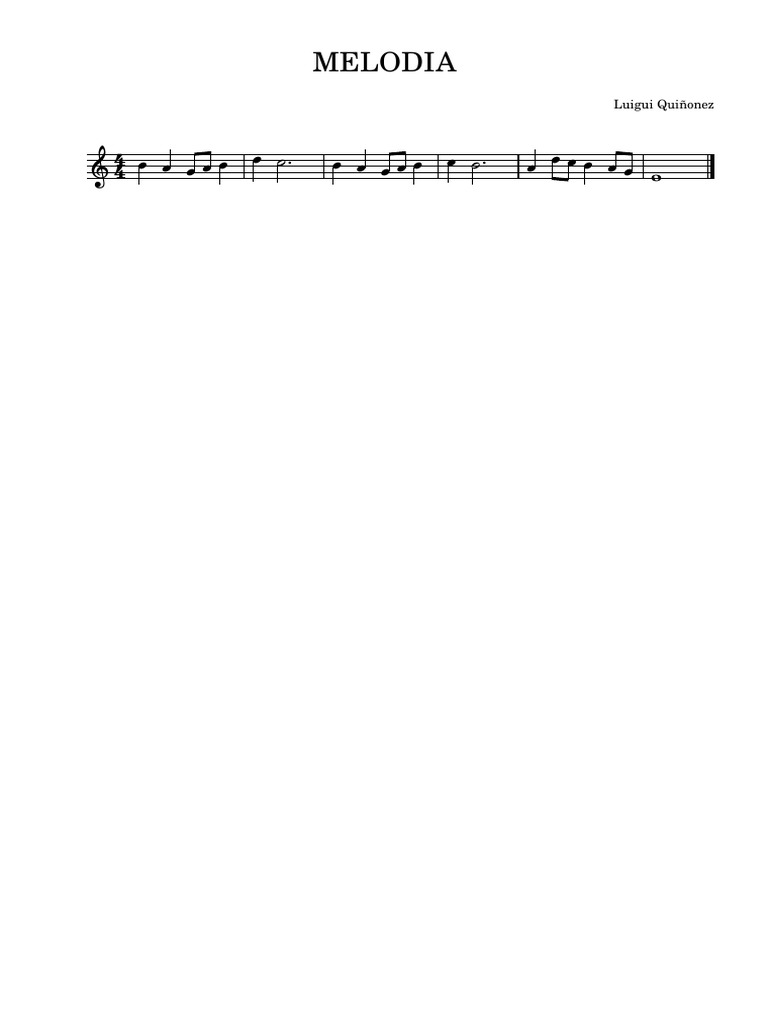 Melodia PDF