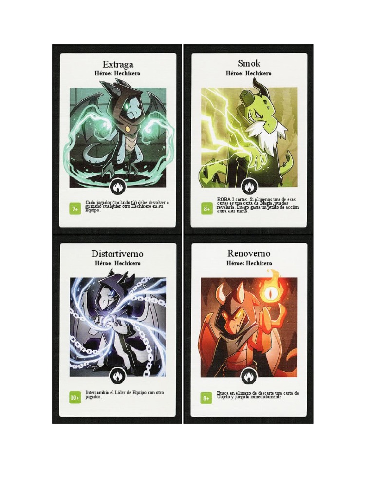Here to Slay Cartas | PDF