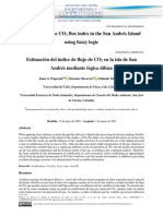 Estimación Del Índice de Flujo de CO2