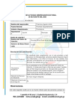 Informe Observador Electoral 2da. Vuelta 2023. Francisco Jimon