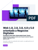 Taller 1 Negocios Digitales Web 10-20-30 40 y 50 Orientado A Marketing Digital