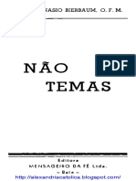 Frei Atanasio Bierbaum OFM - Não Temas