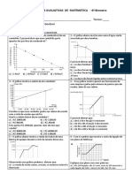 EXERCÍCIOS GRÁFICOS F. AFIM - 2º Ano