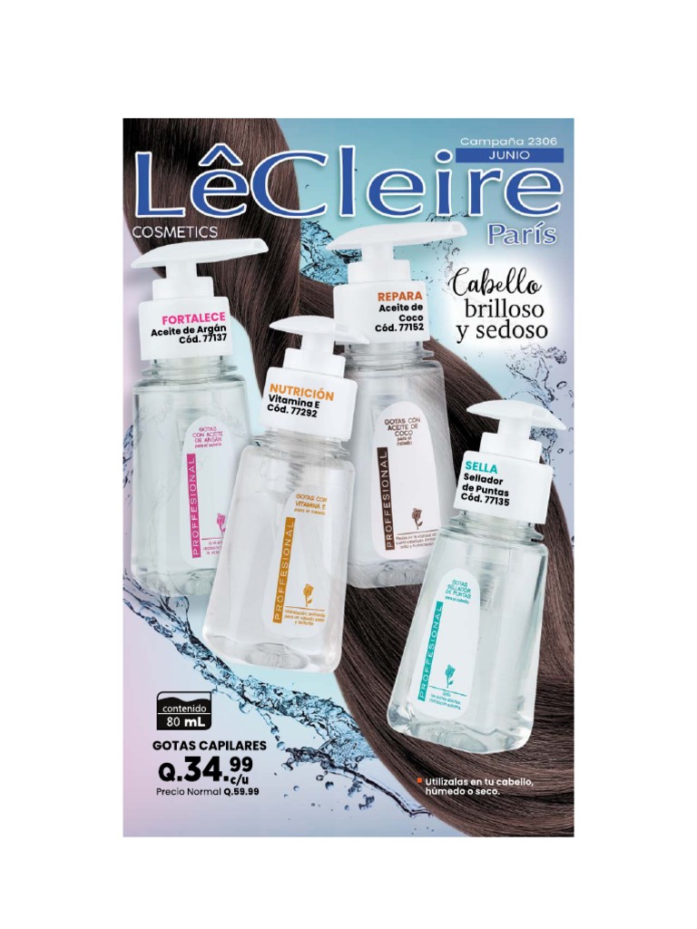 Catalogue Lêcleire 2025: Gotas et Produits | PDF