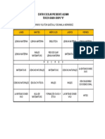 Horario Quetzally