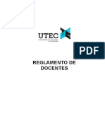 Reglamento de Docentes 20221