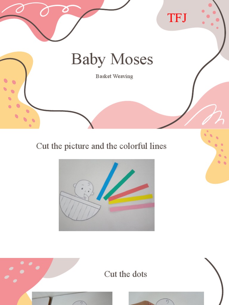 Baby Moses Basket Weaving PDF