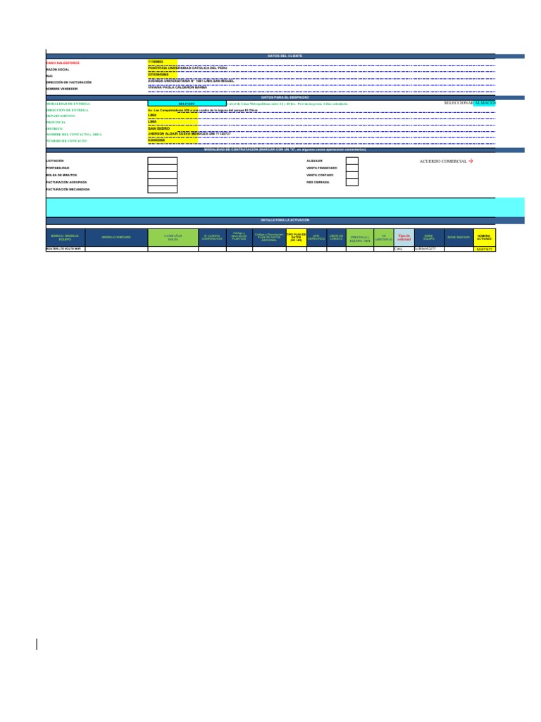 Formato Checklist 11169693 | PDF