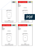 Syarat Kelengkapan Safety Permit
