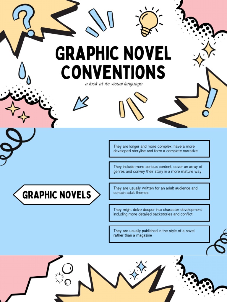 Graphic Novel Conventions PDF