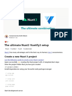 The Ultimate Nuxt3 Vuetify3 Setup - DeV Community