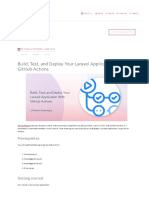 Build, Test, and Deploy Your Laravel Application With GitHub Actions
