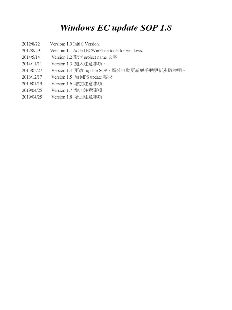 Update Bios v1.8 | PDF