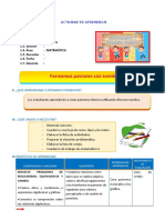 D1 A2 SESION MAT. Formamos Patrones Con Sonidos