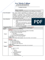 SC1 Teaching Science in the Elementary Grades Biology and Chemistry COURSE OUTLINE 8-17-2023 Edited