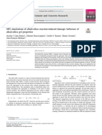 HPC Simulations of Alkali-Silica Reaction-Induced Damage: Influence of Alkali-Silica Gel Properties