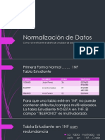 Normalización de Datos