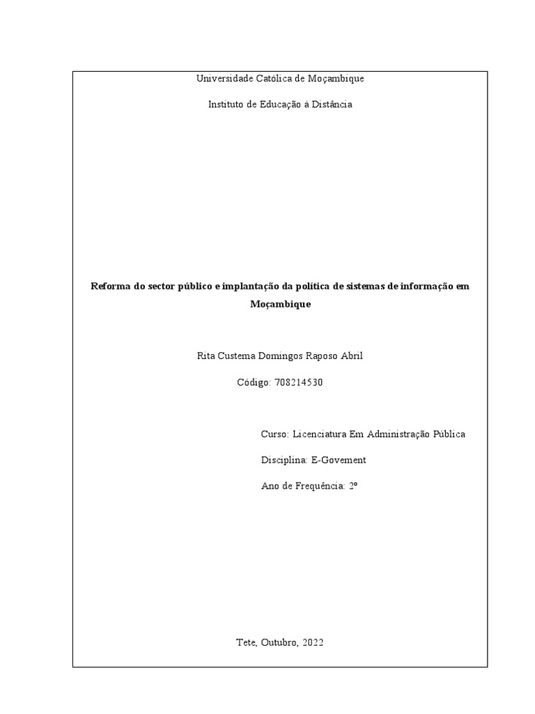 E Government | PDF