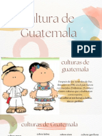 Culturas de Guatemela