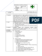 Sop Pengambilan Sampel Air Dam