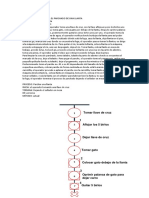 Diagrama de Flujo para El Parchado de Una Llanta