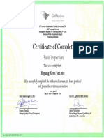 BI certificate