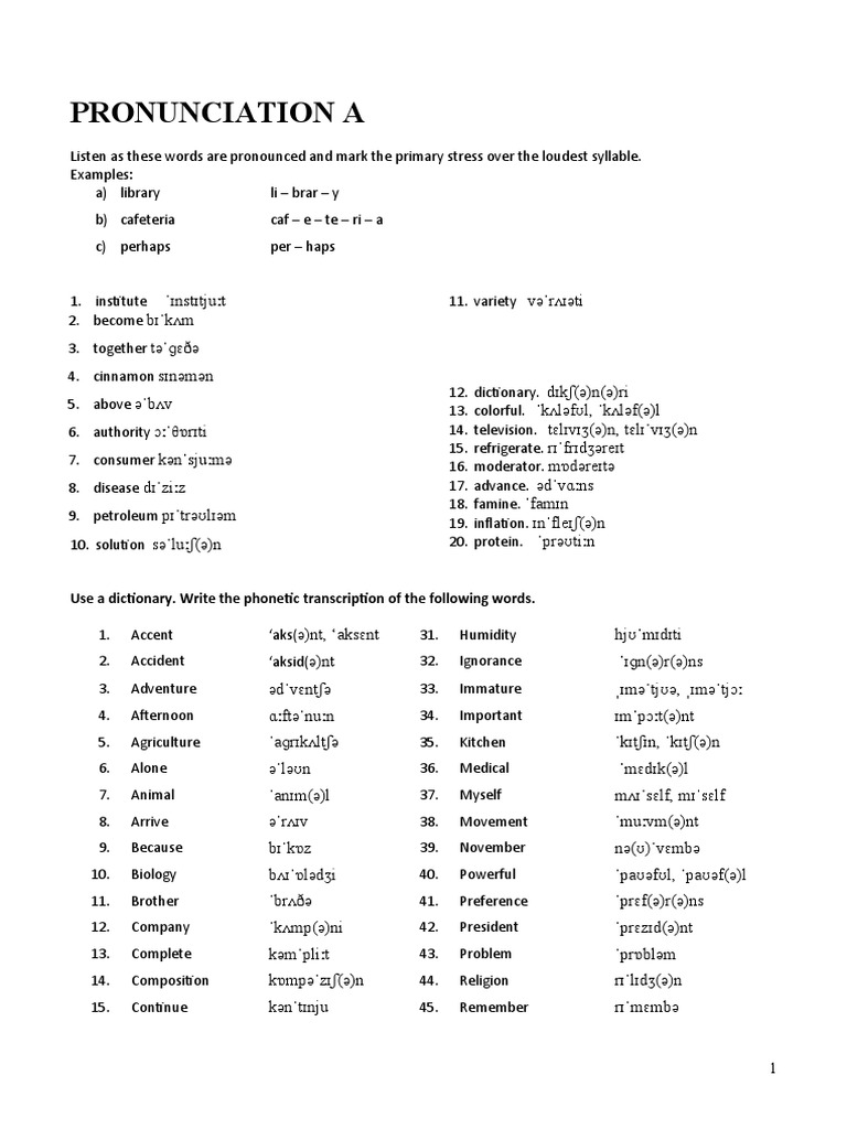 Not yet tugas pronunciation of longer words 2020 pdf