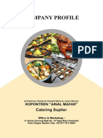 Company Profil Catering Ainal Mafar - New
