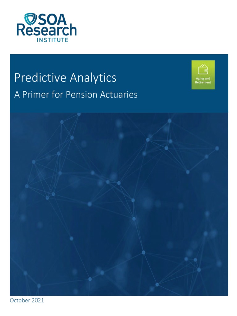 2021 predictive analytics for retirement pdf