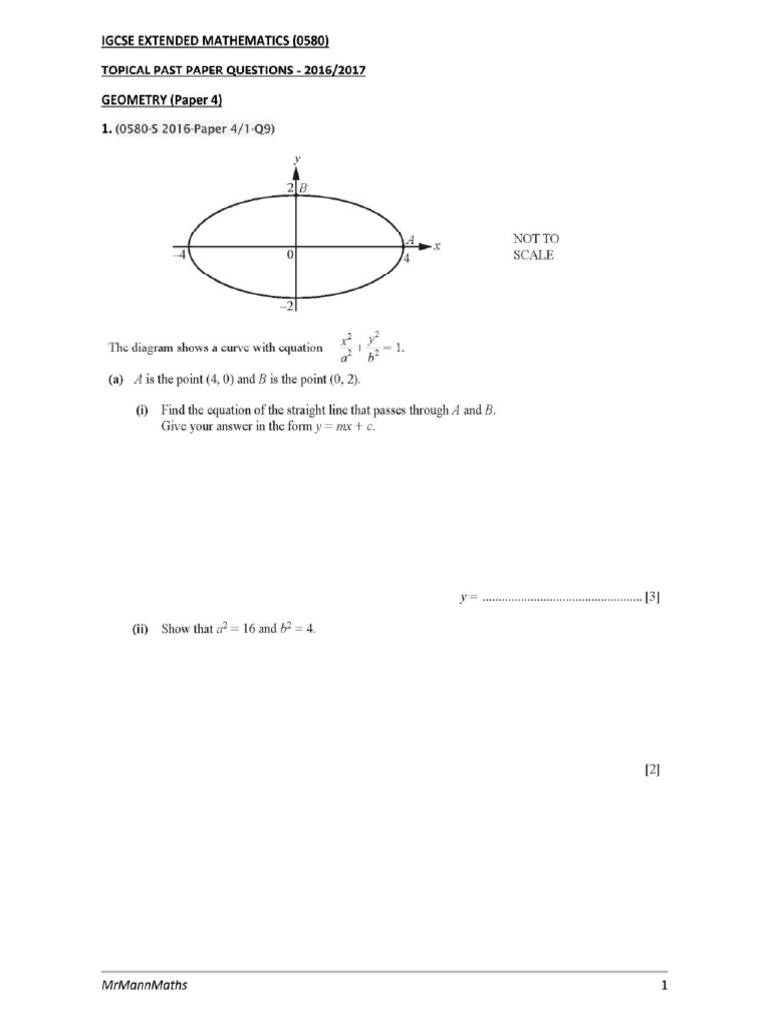 Geometry QP | PDF