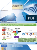 Materi Sosialisasi PADG Laporan Bank Umum Terintegrasi 19 Des 2019