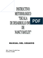 Nuevo Instruct. de Bayley