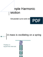 Simple Harmonic Motion