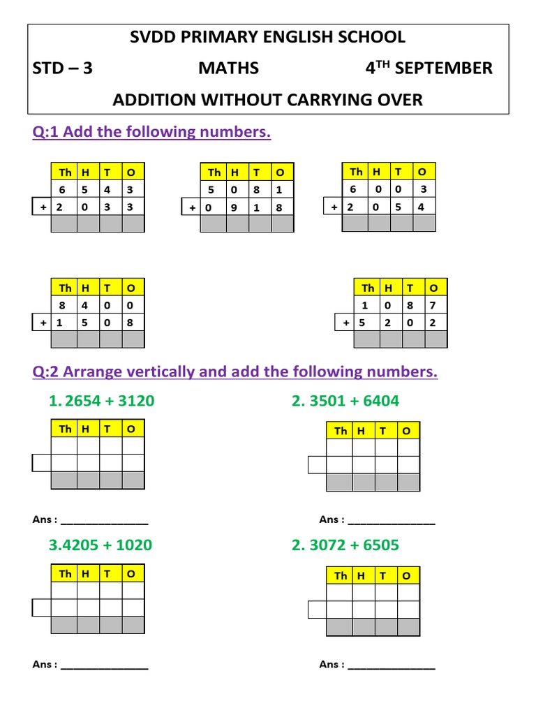 Home Assignment Addition 1 | PDF
