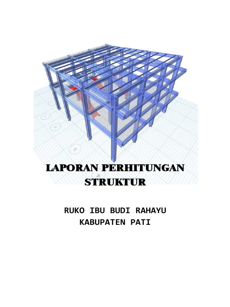 Laporan Struktur Ruko Pati | PDF