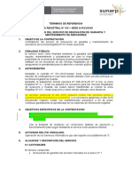 TDR - Mantenimiento y Garantia Extendida de Servidores