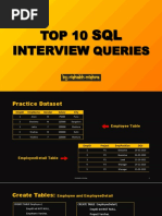 SQL - Interview Question