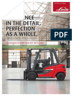 Excellence in The Detail, Perfection As A Whole.: Counterbalanced Forklift Trucks H20 - H35 by Linde