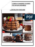Chocolate Pancake PDF by Unique Cakes & Classes