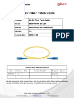 Os2 SM SC Upc To SC Upc 5m Simplex Fiber Optic Patch Cable Data Sheet 210104