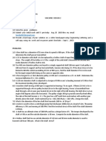 Machine Design 2 P1 - Review of Shafting