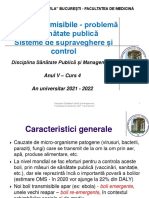 C 4 - Bolile Transmisibile -Problema de Sanatate Publica. Sisteme de Supraveghere Si Control