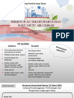 Paparan Persetujuan Teknis Pemenuhan Baku Mutu Air Limbah - Nganjuk - 06072022