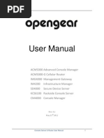 Opengear User Manual