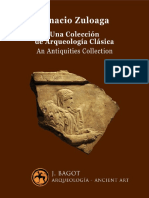 Ignacio Zuloaga. Una Colección de Arqueología Clásica. Galería J. Bagot.